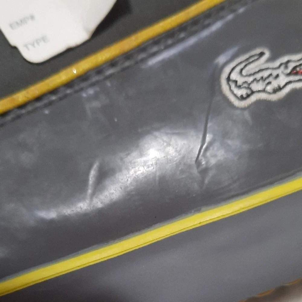 Lacoste Women's Charcoal and Neon Yellow Winter Boots